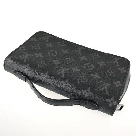 LOUIS VUITTON Monogram Eclipse Zippy XL M61698 Long wallet Round zipper - Picture 9 of 16